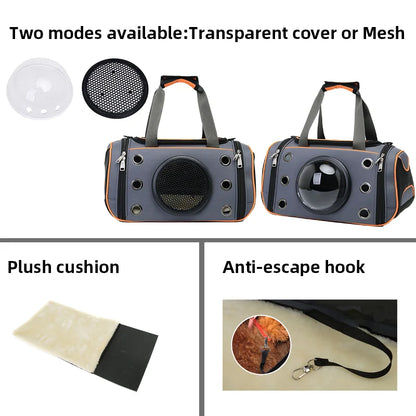 Cat/Dog Carrier Bag Breathable Large Capacity