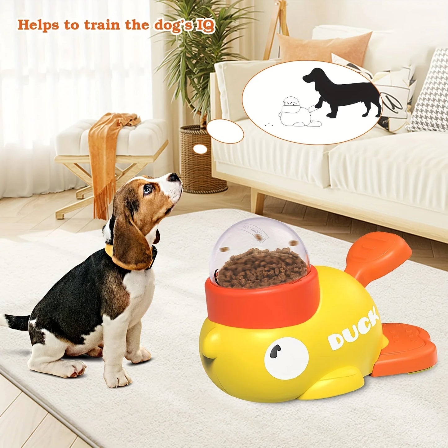 Charming Duck Treat Dispenser