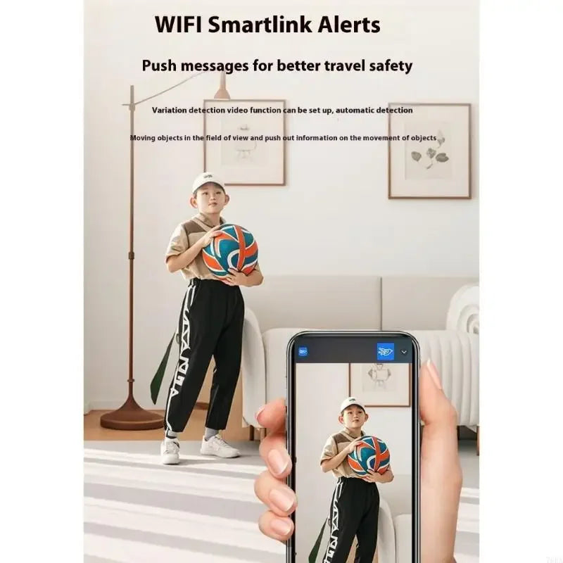 360 Degree Rotating Pet Camera with Two Way Talk Function