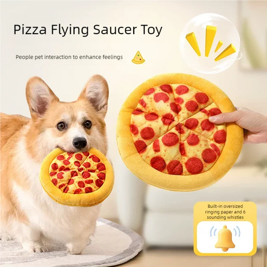 Eco Friendly Plush Pizza Toy