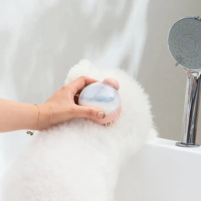 Cat/Dog Bath Brush Shampoo Dispenser