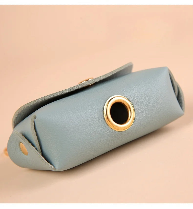 Portable pet poop bag dispenser