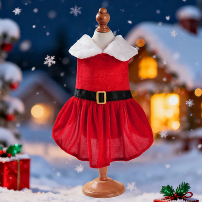 Velvet Santa Dress