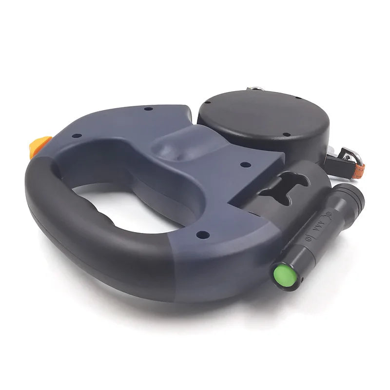Double dog Retractable Leash Light
