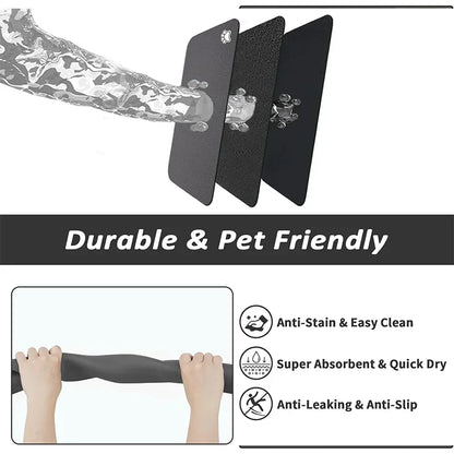 Absorbent Cat/Dog Feeding Mat