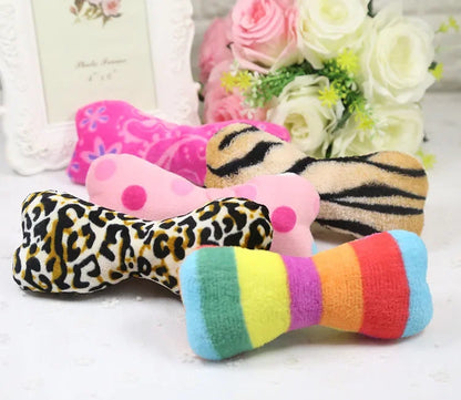 Squeaky Fruit Animal Toys