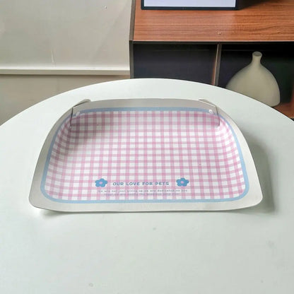 PU Leather Cat/Dog Anti Spill Mat