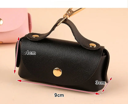 Portable pet poop bag dispenser