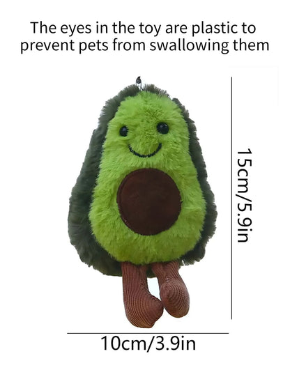 Avocado pet plush toy