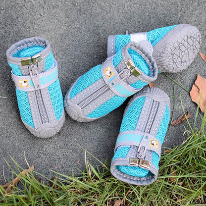 4Pcs Pet Shoes
