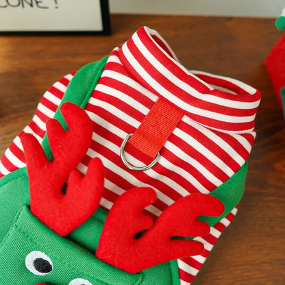 Doggy/Kitty Elf Pajamas