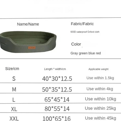 Double Sided Dog Bed