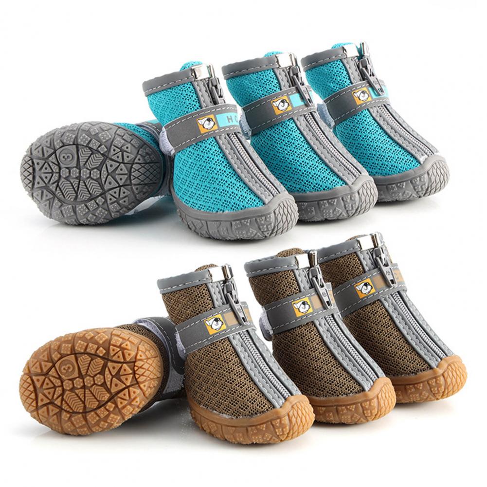 4Pcs Pet Shoes