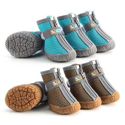 4Pcs Pet Shoes