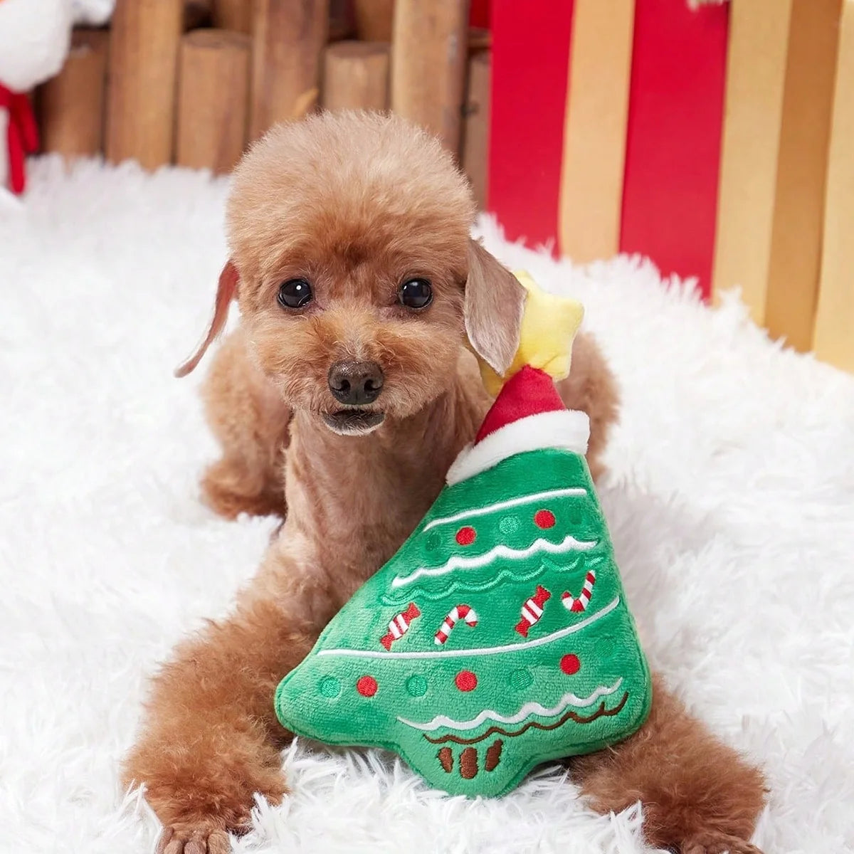Christmas Cute Dog Plush Toys