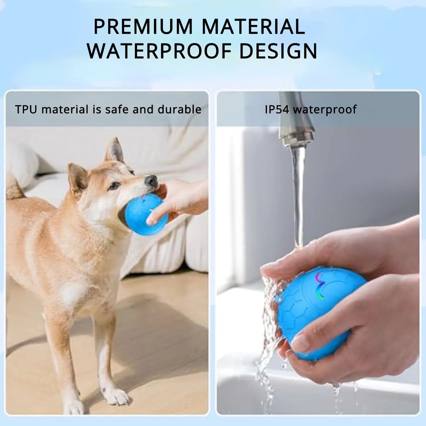 Electric LED Interactive Dog Toy