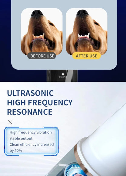 Cat//Dog Electric Ultrasound Teeth Cleaner