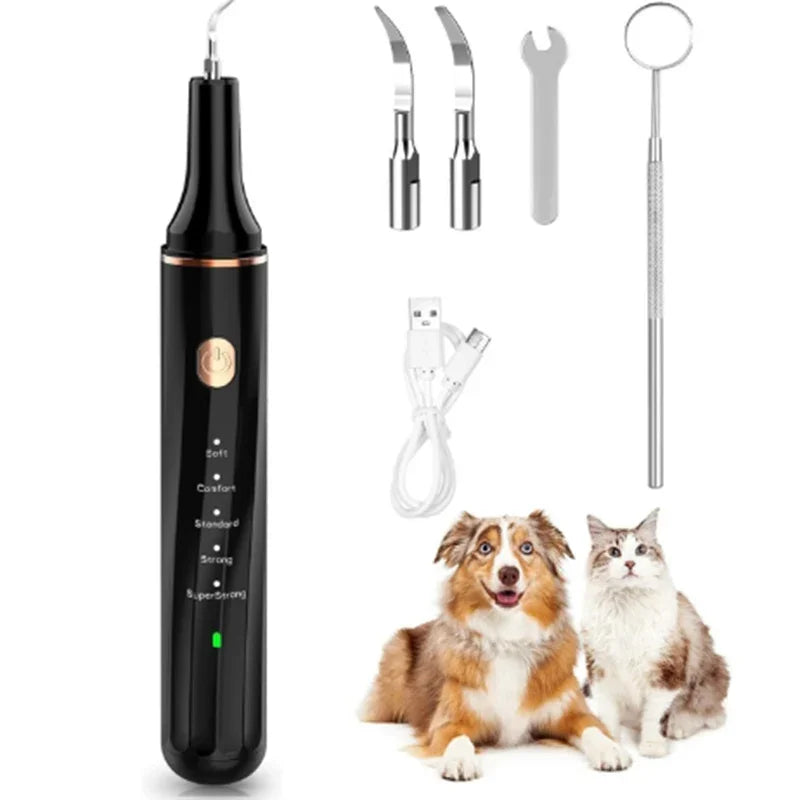 Cat//Dog Electric Ultrasound Teeth Cleaner