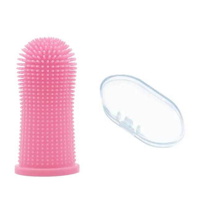 Dog Super Soft pet Finger Toothbrush
