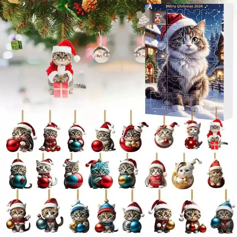 Cat Advent Calendar – 24 Days Christmas Countdown