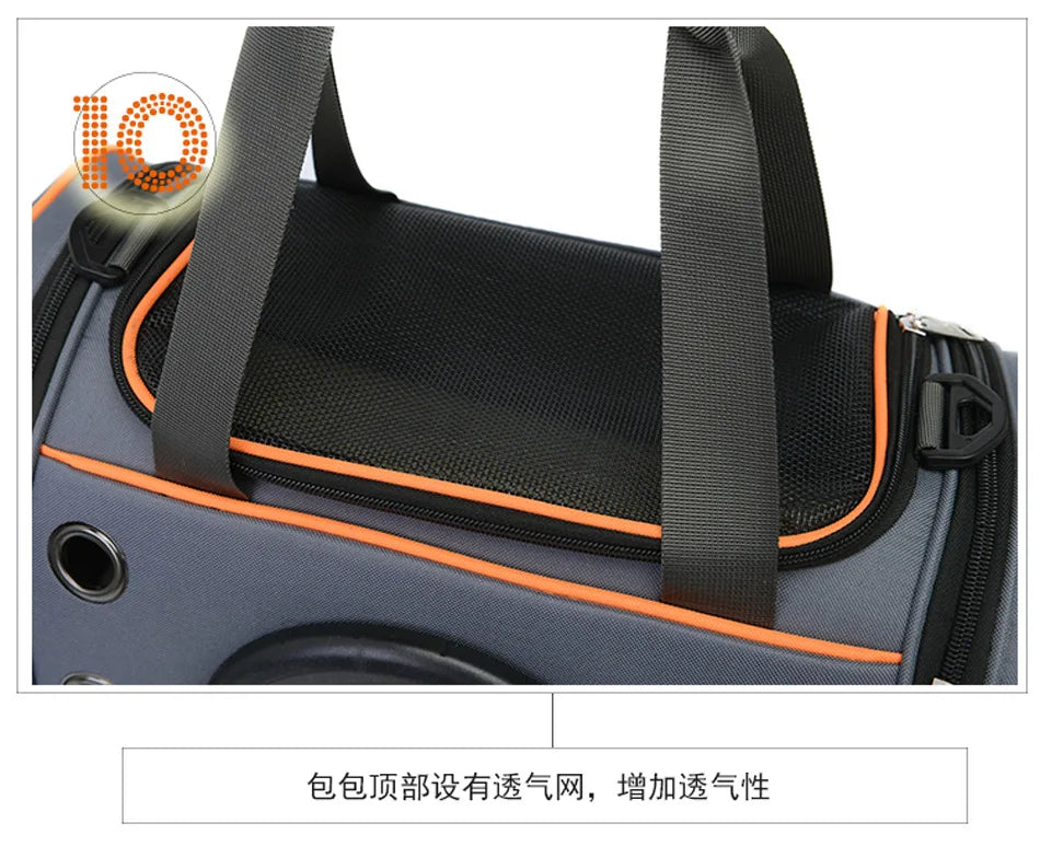 Cat/Dog Carrier Bag Breathable Large Capacity