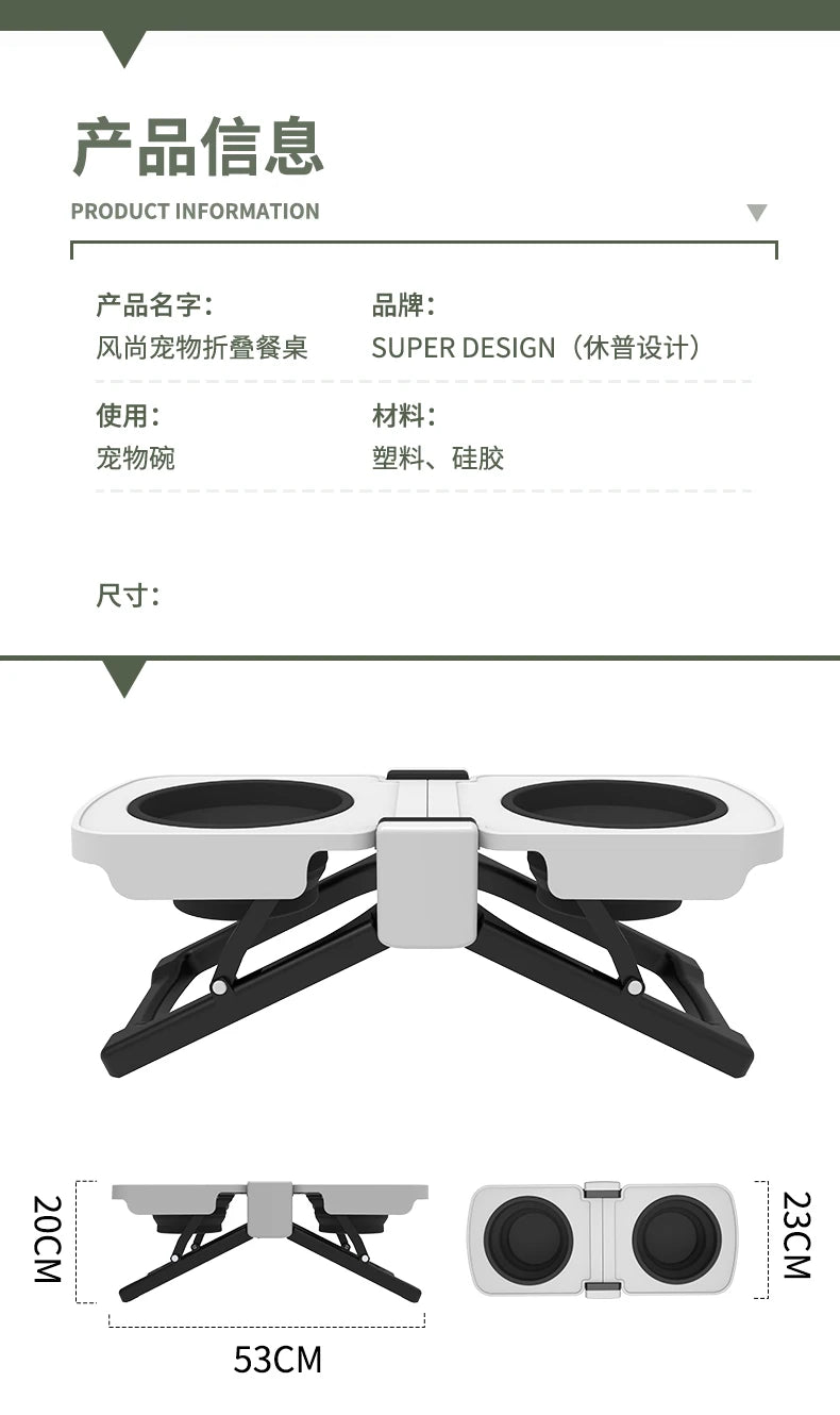 Portable Foldable Doggy Bowl