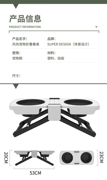 Portable Foldable Doggy Bowl