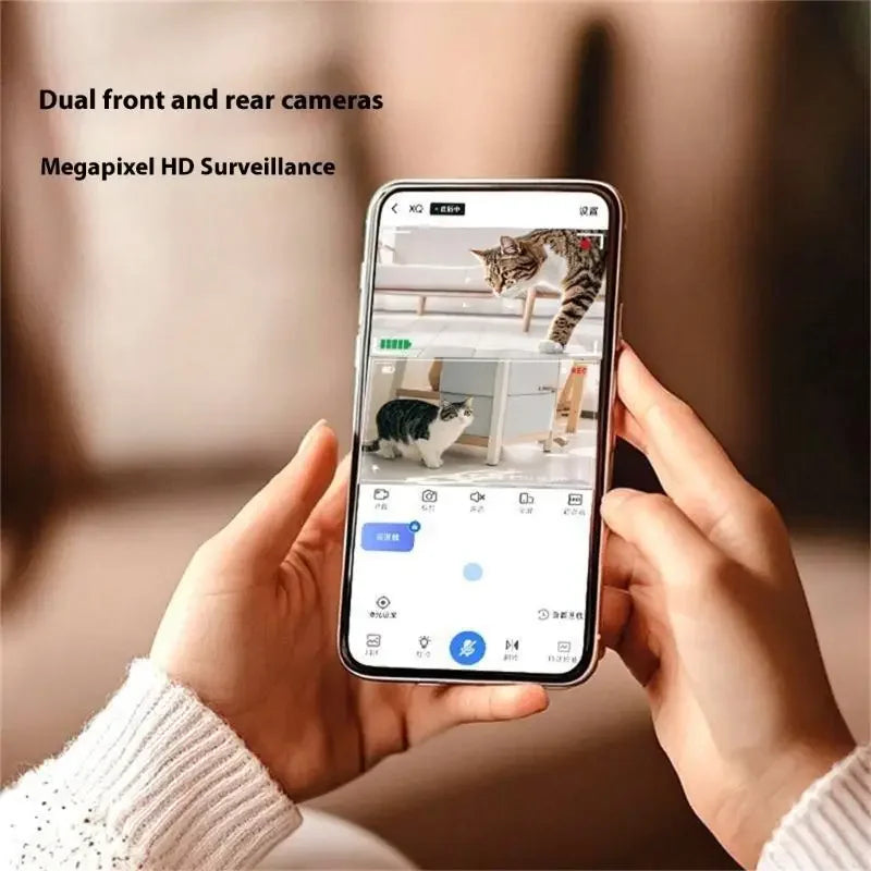 360 Degree Rotating Pet Camera with Two Way Talk Function