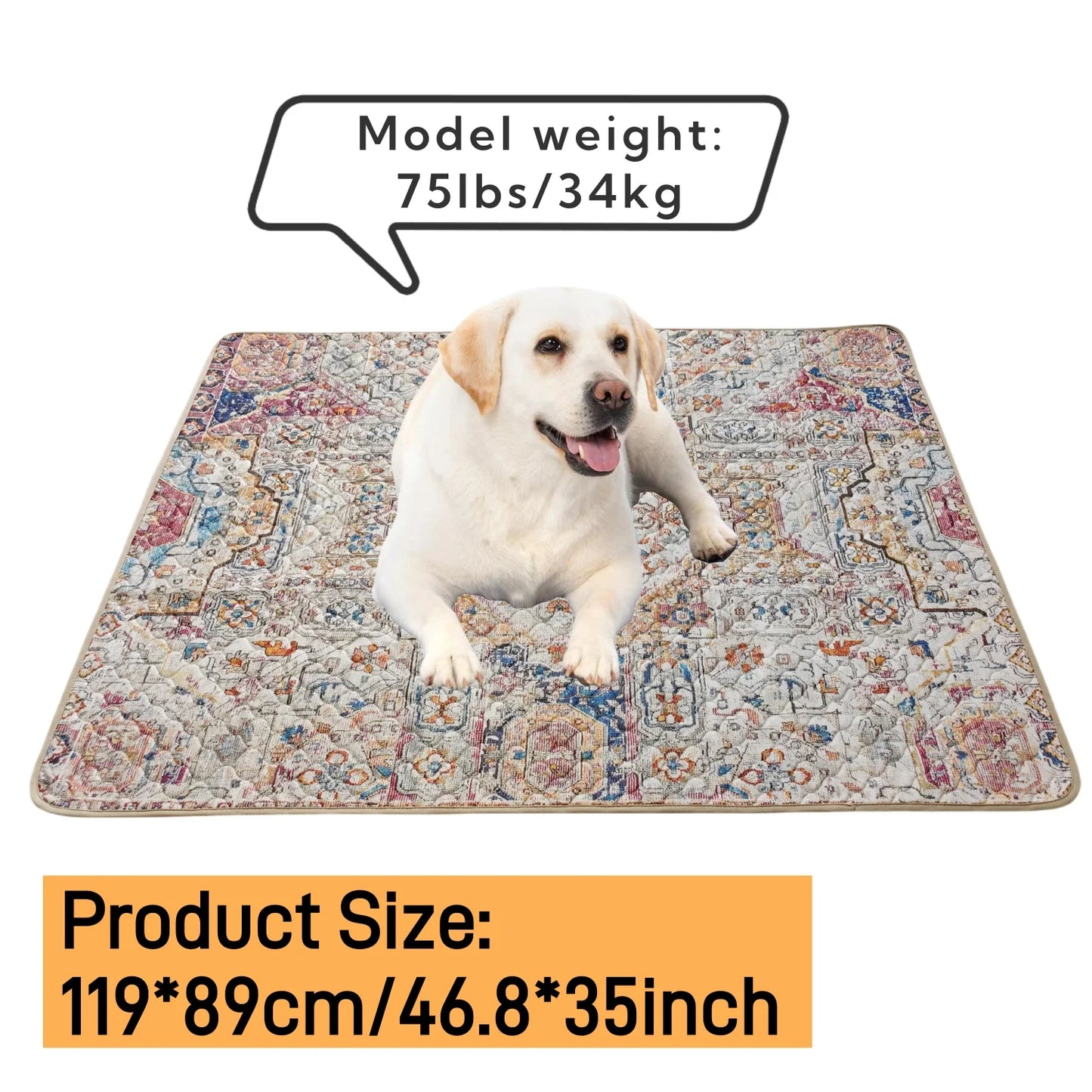 Cat/Dog 2pc Bohemian Pee Pad