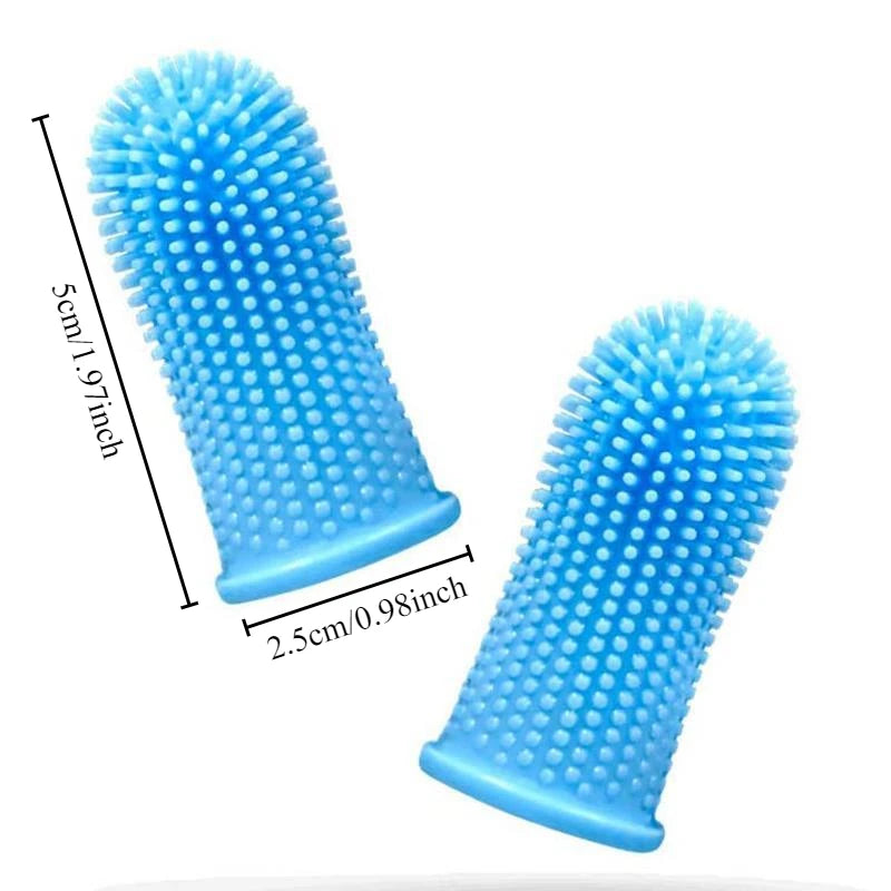 Dog Super Soft pet Finger Toothbrush