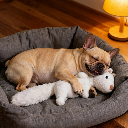 Dog Chew-Resistant Plush Toy with Sound