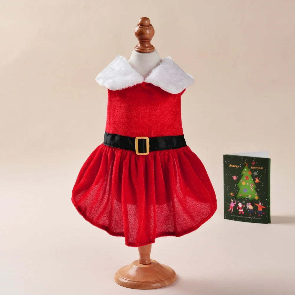 Velvet Santa Dress