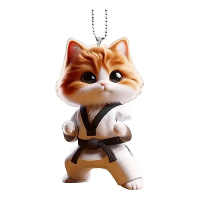 Cat Hanging 2D Decoration