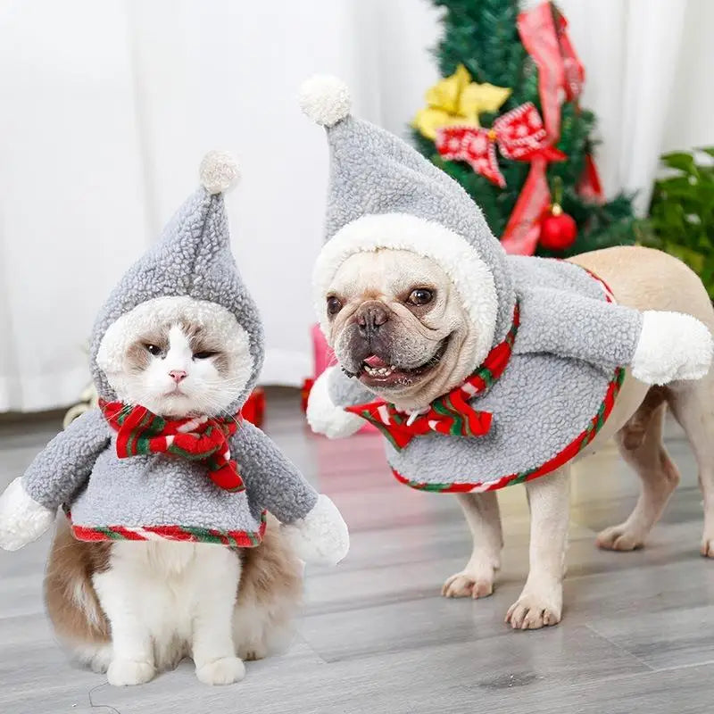 Cat/Dog Snowman Costume