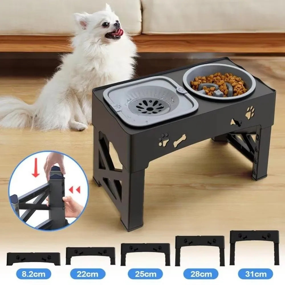 Premium 3 in 1 Adjustable Pet Feeder
