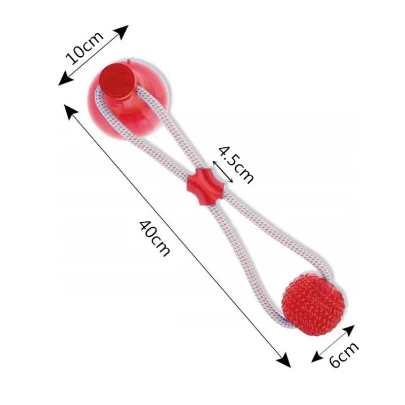 Rubber Dog Toy, Dog Push Toy